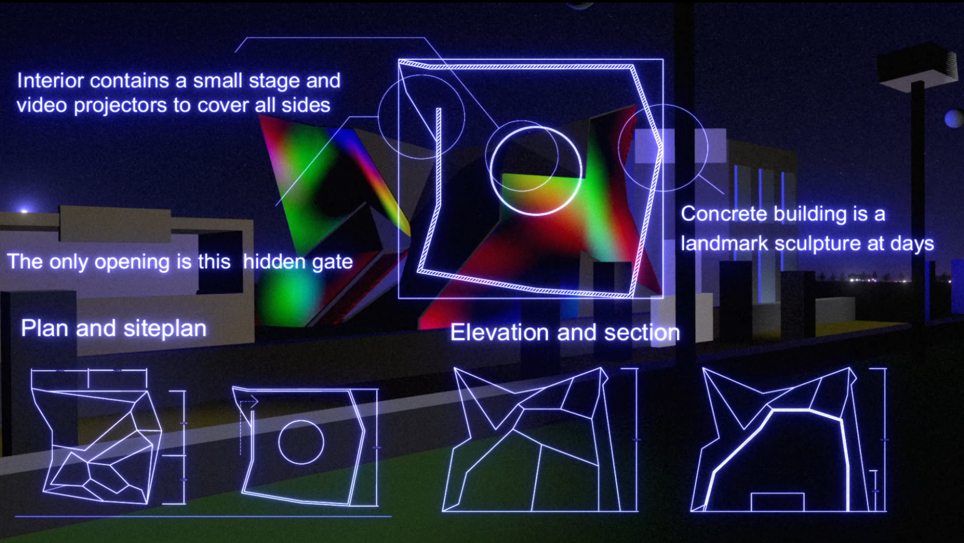 A Building To Be Projected On